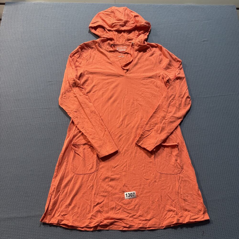 Coolibar UV Protection Pullover Hoodie Dress Women Sz M Pre-Owned Excellent